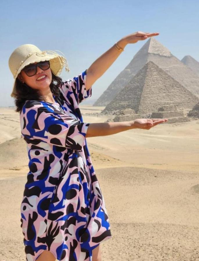 Pyramid View Gh 호텔 Kafret el-Gabal 외부 사진
