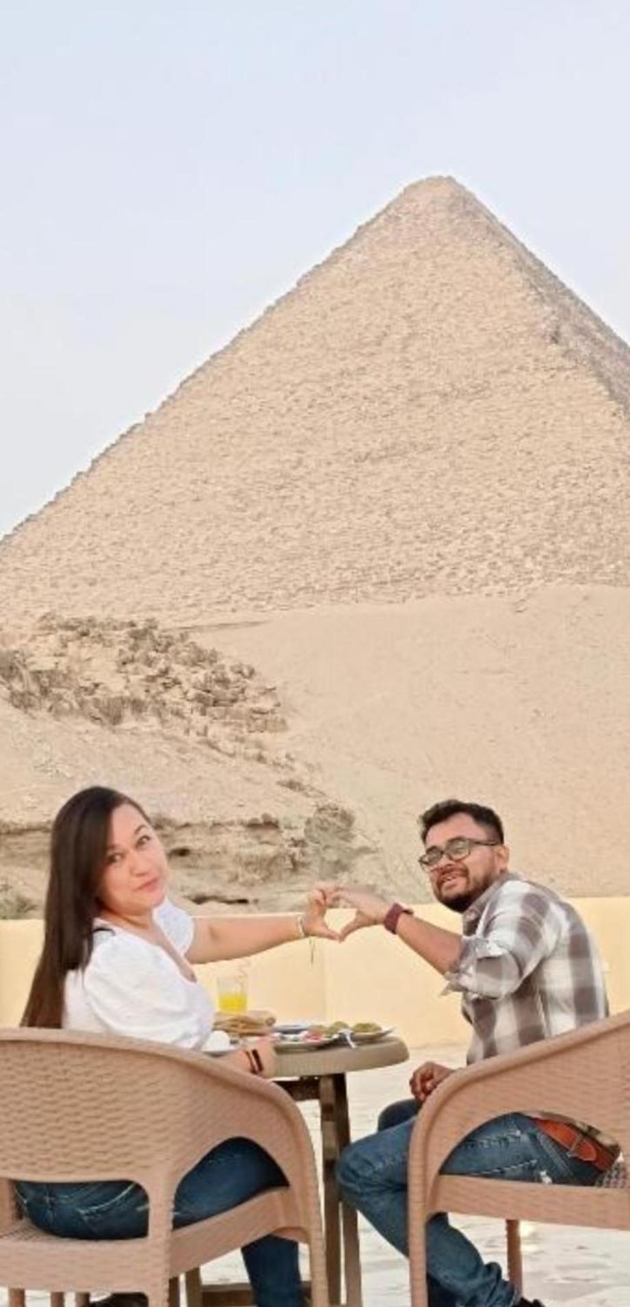 Pyramid View Gh 호텔 Kafret el-Gabal 외부 사진